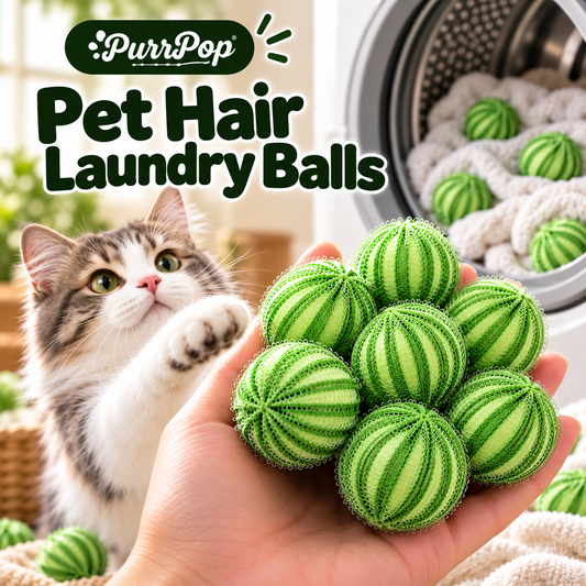 PurrPop Fur-Free Laundry Balls