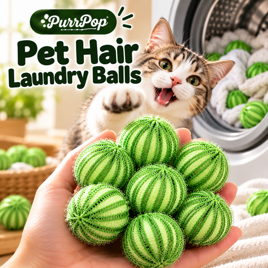 PurrPop Fur-Free Laundry Balls
