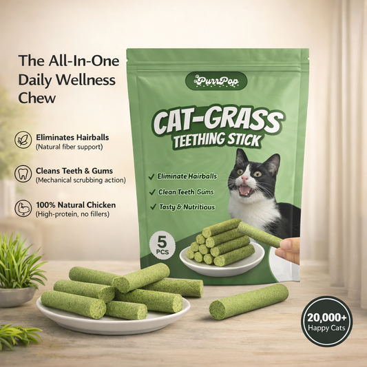 Cats’ Favorite Grass Teething Stick