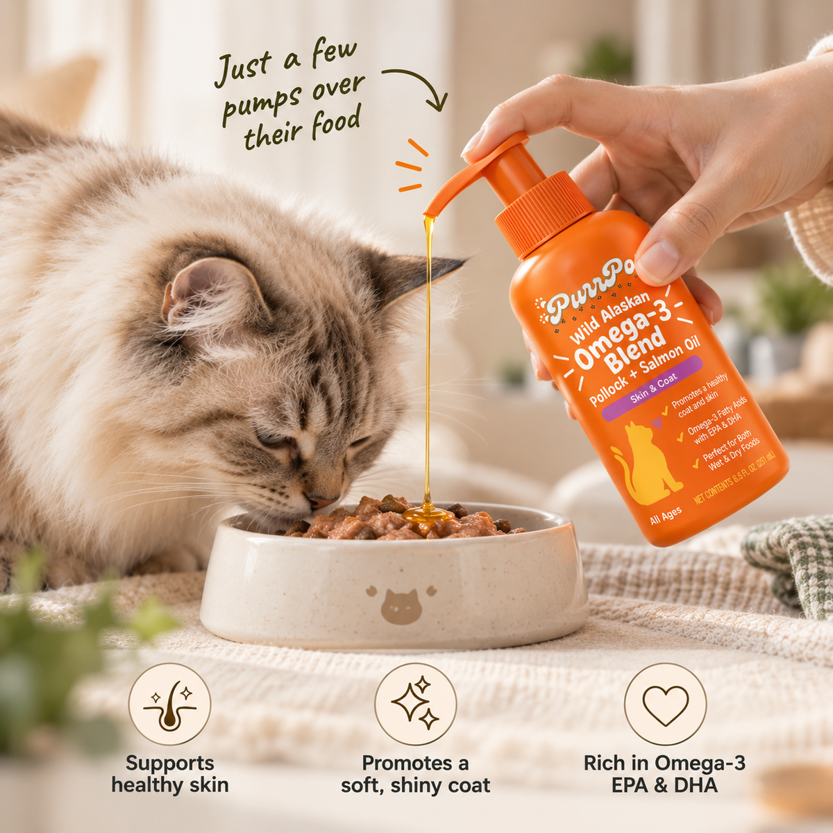 Cats’ Favorite Skin & Coat Booster