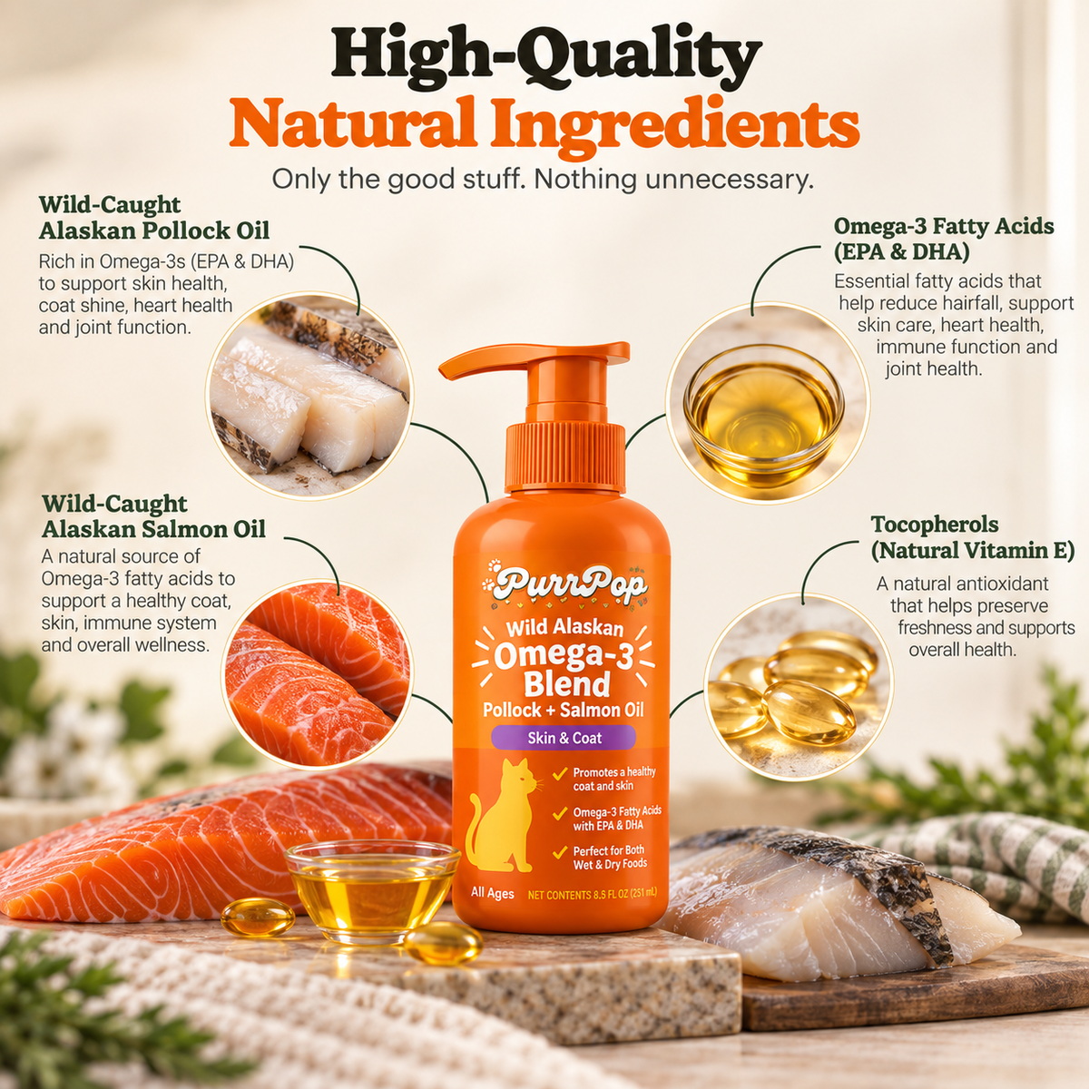 Cats’ Favorite Skin & Coat Booster